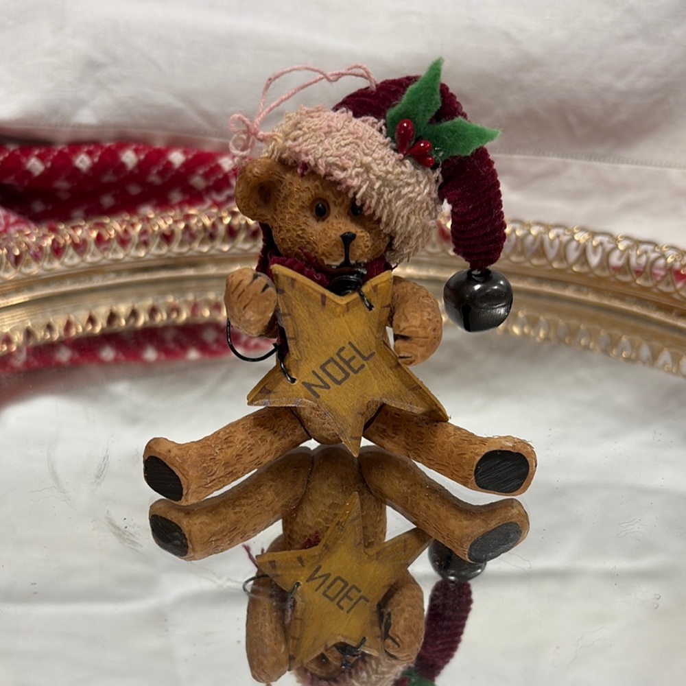 Festive Teddy Bear with Noel Star
3